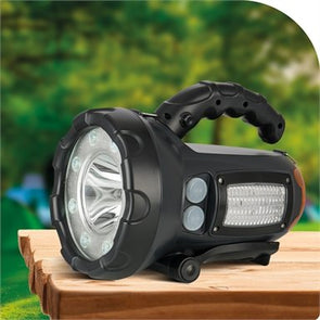 Arlec Rechargeable LED Spotlight Torch 300 Lumens