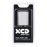 XCD Essentials 3.4A Dual USB Wall Charger - XCDDWC34A / Multi-Circuit Protection