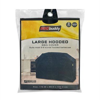 BBQ Buddy PVC BBQ Cover Small/Medium/Large for 2, 4, 6 Burner Hooded