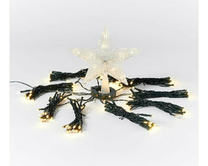 Easy Lights Christmas Tree Decoration/8 Functions/9 x 1.8m Length - TheITmart