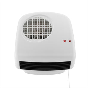 Arlec 2000W Bathroom Fan Heater With Pull Cord/2 Heat Settings/IP21 Rated/Safety - TheITmart