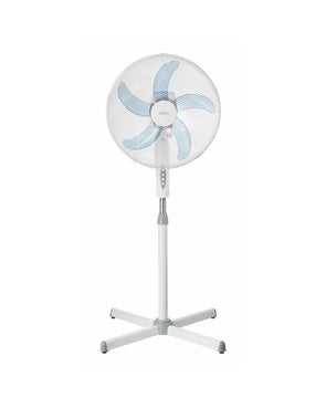 40cm Mistral Pedestal Fan 5 Banana Blades/3 Speed Settings/Oscillating/Adj Heigh - TheITmart