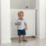 Perma Child Safety 1.4m Retractable Gate UV Resistant Mesh/84cm Tall Pets Kids - TheITmart