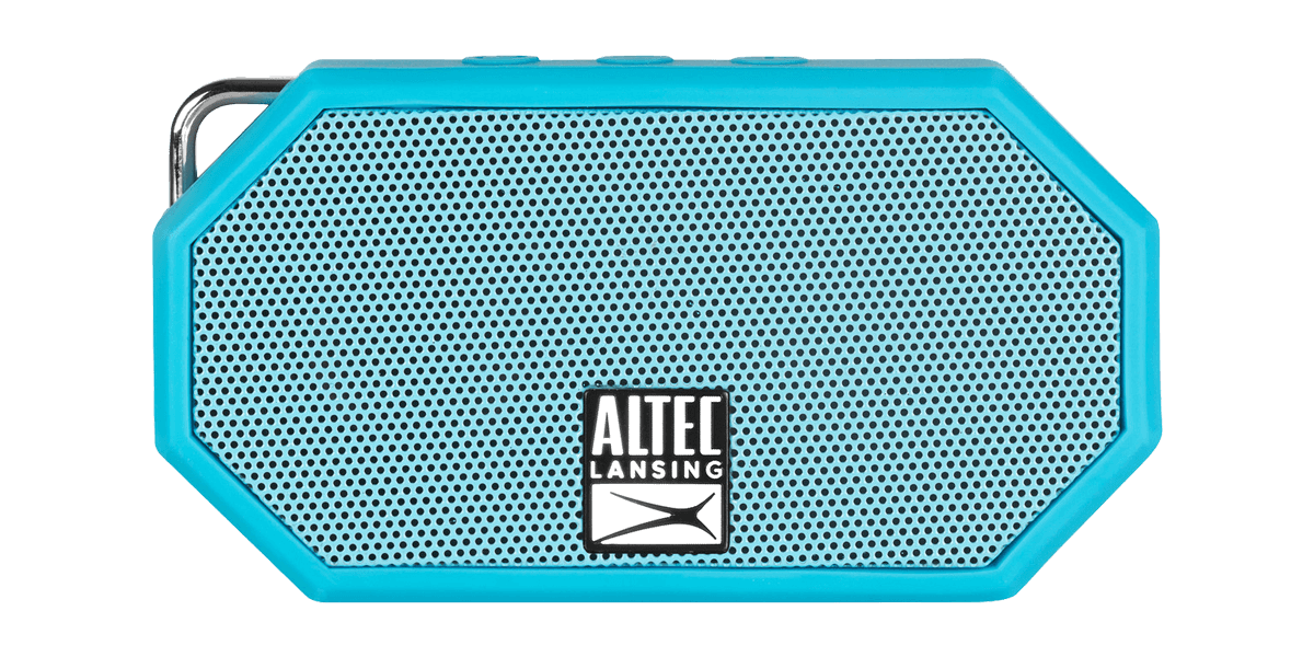 Altec Lansing IMW257-AB H20 Bluetooth Speaker/IP67/Rugged Design/AUX/Clip - TheITmart