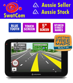 Brand NEW Navman EZY400LMT 5" GPS Live traffic Hands free calls via Bluetooth - TheITmart