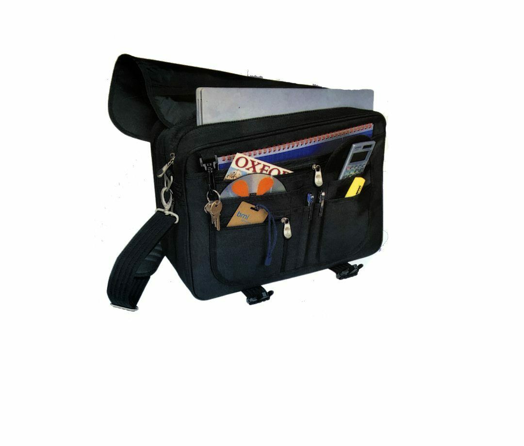 Debden Laptop Shoulder Bag For Laptops Or Notebooks Up To 15" Inch Carry Handle - TheITmart