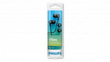 2pack Philips MyJam In-Ear Headphones/3 sizes rubber ear caps/1.2m cable/3.5mm - TheITmart