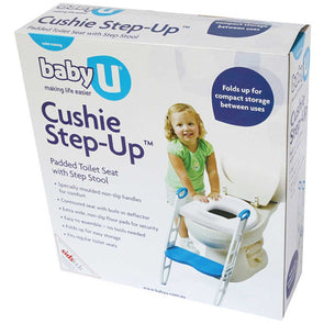 Baby U Cushie Step Up toilet seat/Toilet/Potty Training/deflector/Non-Slip pads - TheITmart