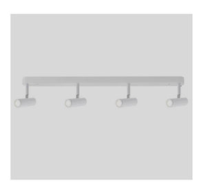 Verve Design 4 x 5W 450 Lumen LED Gloss White Sylvia adjustab Spotlight Dimmable - TheITmart