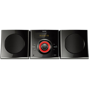 DGTEC DVD Mini Hifi System 30W/Bluetooth/USB/AUX/FM Radio/Karaoke/CD to USB Rec - TheITmart