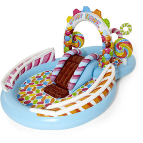 Intex Candy Pool/Play Centre/Water sprayer/Inflatable/Wading pool for Kids - TheITmart