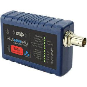 Veracity HIGHWIRE 1-Port Ethernet & PoE over Coax Adaptor PowerStar Base Unit - TheITmart