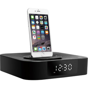 DGTEC Alarm Clock FM Radio with Lightning Dock LED Display/Bluetooth/AUX iPhone - TheITmart