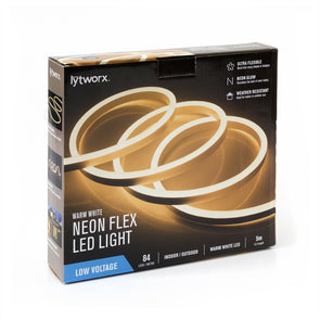 Lytworx Warm Neon Flex Indoor/Outdoor LED Light/5m Ultra Bright & Long Lasting - TheITmart