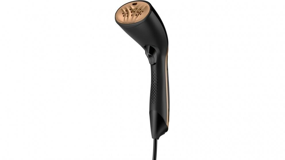 New Philips GC362 Steam & Go  SmartFlow Handheld Garment Steamer Black/Gold - TheITmart