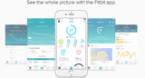 Fitbit Charge 2 HR Heart Rate Activity Tracker + Large Fitness Wristband Monitor - TheITmart