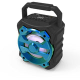 Laser Mini Party Bluetooth Speaker/AUX/MIC In/Dust & Water Resistant Tab/Phones - TheITmart