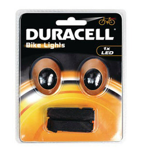 Duracell BIK-M01DU Bunny Eyes Bicycle LED Light Set Bike Lights Strobe+Steady - TheITmart