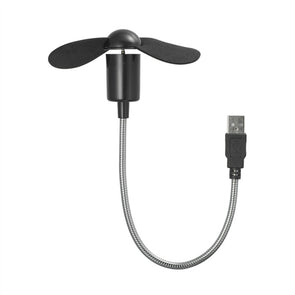Portable Fan USB 5V DC USB Flexible/Portable Fan Laptop/PC/Power Bank - TheITmart