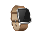 Fitbit Blaze Camel Silver Small/Workout/Sleep Tracking/Alarm/Music Control/Touch - TheITmart