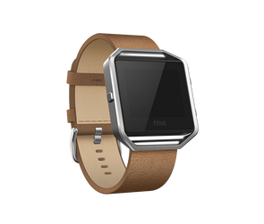 Fitbit Blaze Camel Silver Small/Workout/Sleep Tracking/Alarm/Music Control/Touch - TheITmart