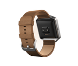 Fitbit Blaze Camel Silver Small/Workout/Sleep Tracking/Alarm/Music Control/Touch - TheITmart