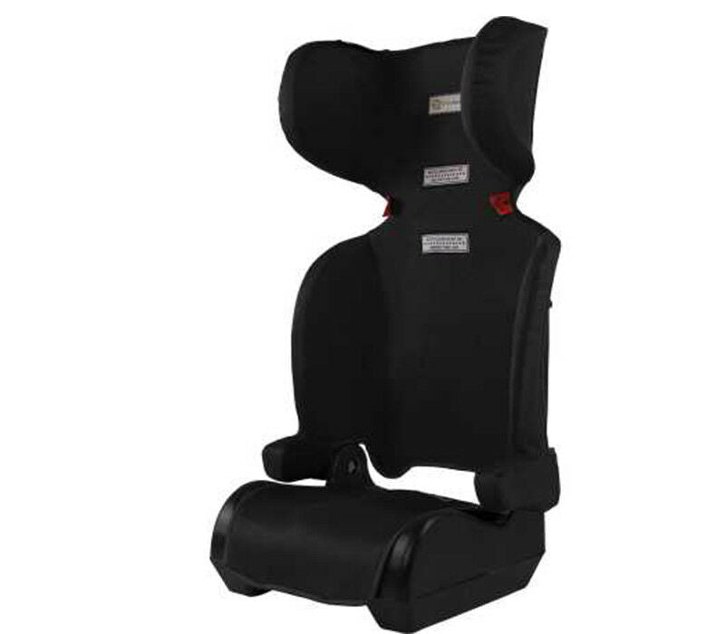 InfaSecure Traveller Booster Seat/Lightweight/Arm rests for 4-8 Years - Black - TheITmart