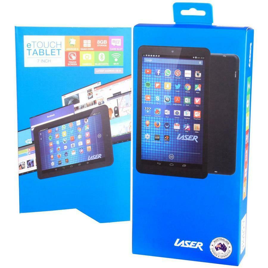Laser 7" Quad Core Tablet/24GB/1GB RAM/GPS Android Tab WiFi Bluetooth Camera - TheITmart