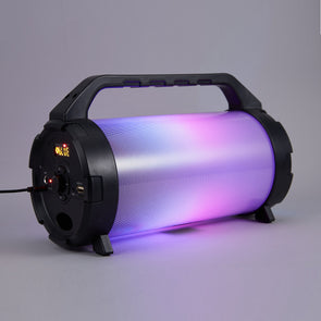 Portable Boombox Speaker with Light Show