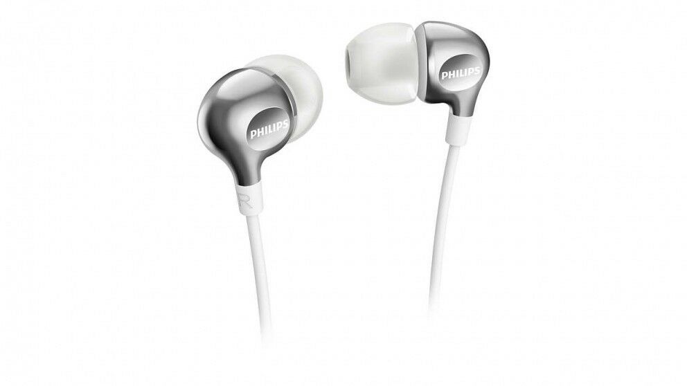 2pack Philips MyJam In-Ear Headphones/3 sizes rubber ear caps/1.2m cable/3.5mm - TheITmart