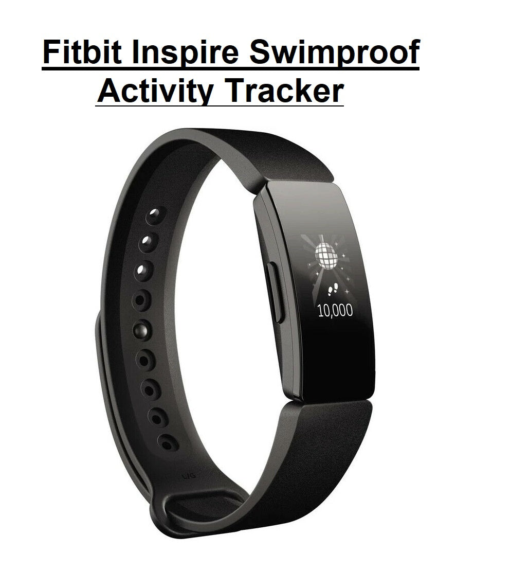 Fitbit Inspire Swimproof Swim tracking/Auto Exercise Recognition/Sleep Tracking