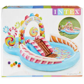 Intex Candy Pool/Play Centre/Water sprayer/Inflatable/Wading pool for Kids - TheITmart