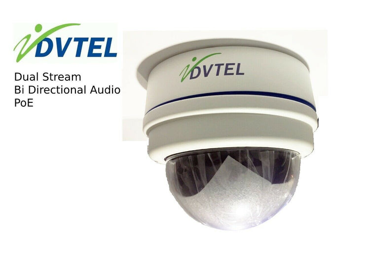 DVTEL CM-4221-11 HD IP Mini-Dome Fixed Network Camera/Motorized/Dual Stream/PoE - TheITmart