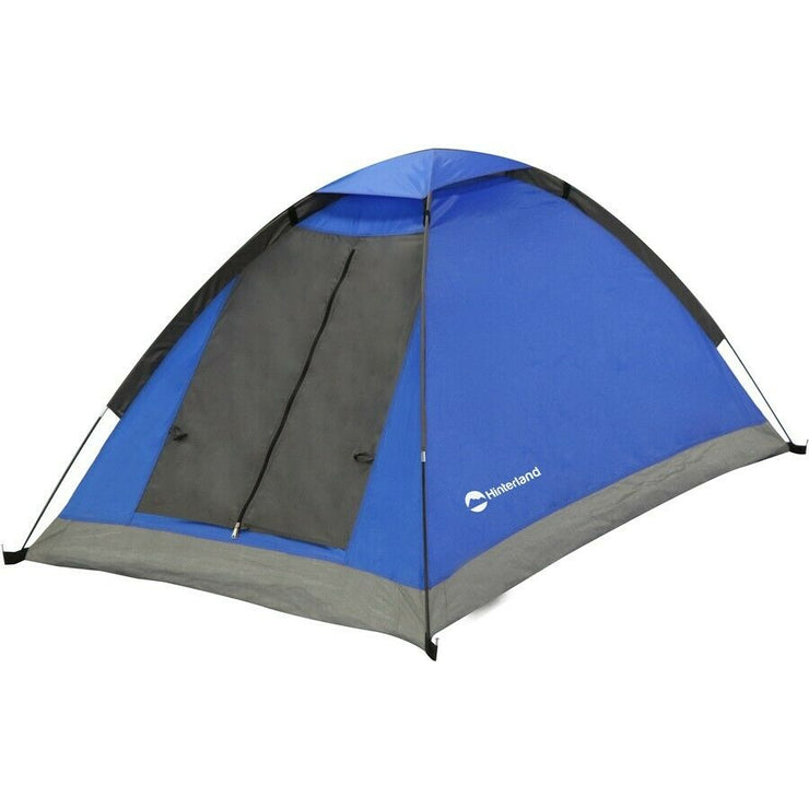 Hinterland 2 Person Dome Tent/Screen Door/Waterproof PE Floor/Plenty Ventilation - TheITmart