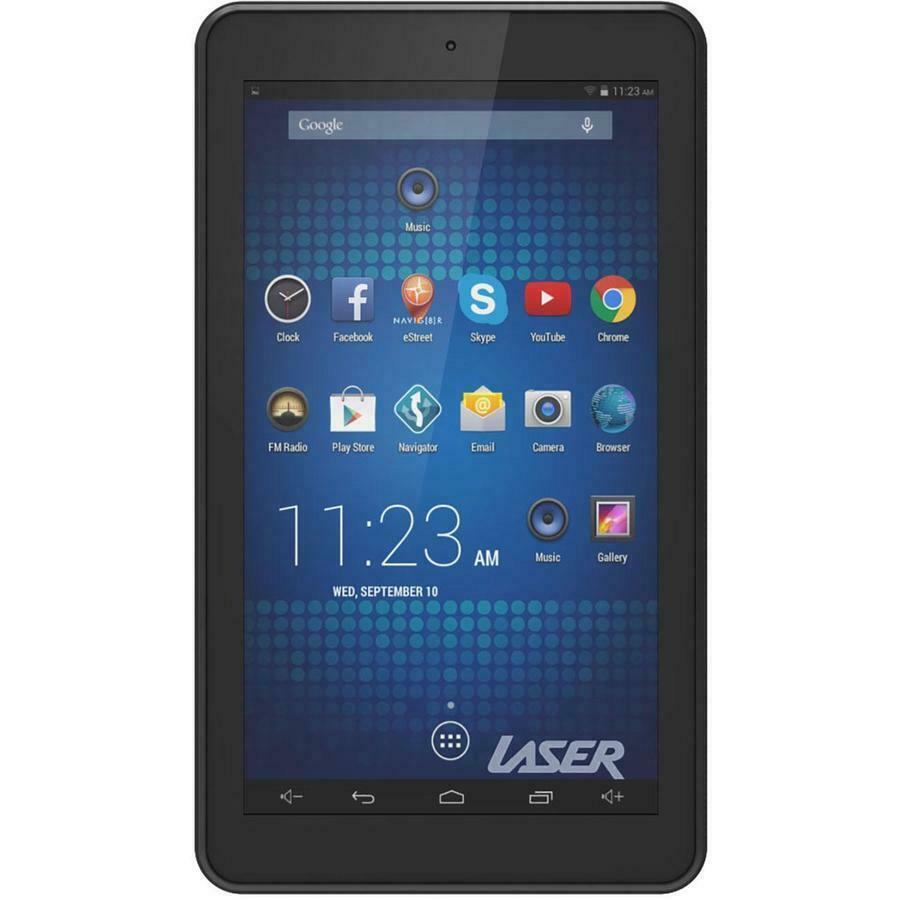 Laser 7" Quad Core Tablet/24GB/1GB RAM/GPS Android Tab WiFi Bluetooth Camera - TheITmart