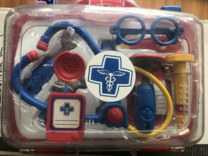 12 Pieces All Better Doctor Kit/Pretend Doctor Play/Activity Set/Glasses/Syringe - TheITmart