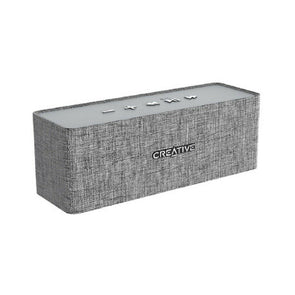 Creative Nuno Bluetooth Speaker/AUX in/Mic for Phone Calls/Portable Speaker Grey - TheITmart