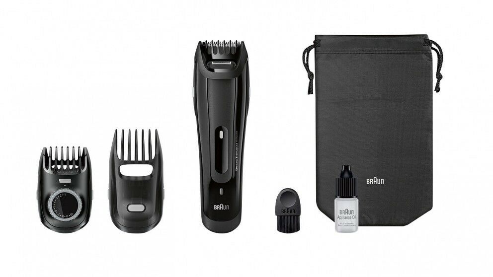 Braun BT5070 Beard Trimmer/25 Length Settings/Fully Washable for Easy Cleaning - TheITmart