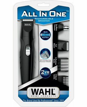 All in One Rechargeable Trimmer cutting from 2 to 12 mm and 3 Beard Guided Combs - TheITmart