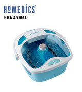 New HoMedics FB625HAU Shower Bliss Foot Spa/Pumice stone/Cleansing brush/Roller - TheITmart
