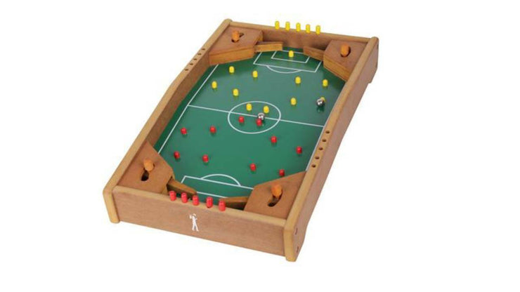 Flea Market Classic Soccer Pinball Desk Game/MDF Playing Board/Vintage Design - TheITmart