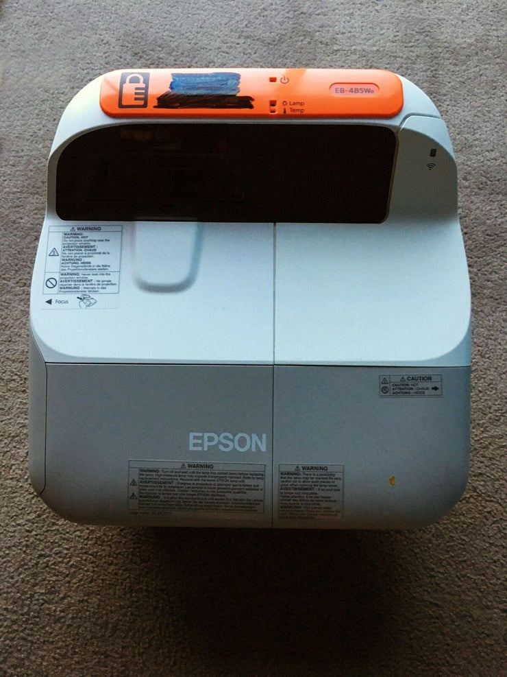 EPSON EB-485We Ultra Short Throw Projectors Ultra Bright Ultra flexible Speakers - TheITmart