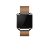 Fitbit Blaze Camel Silver Small/Workout/Sleep Tracking/Alarm/Music Control/Touch - TheITmart