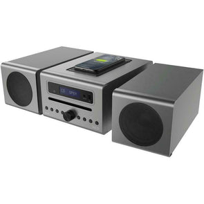 XCD 3-IN-1 Bluetooth Mini Hifi System 50W Wireless Charging Base/DAB+ FM/CD/Aux - TheITmart