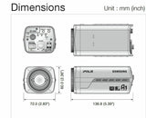 Samsung SNB-3002 IP Network Box Security Camera/Multiple Streaming/Bi Dirc Audio - TheITmart