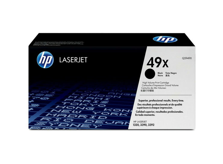 HP 49X Original LaserJet Toner Cartridge, Q5949X For HP Laser 1320N/1320TN/3390 - TheITmart