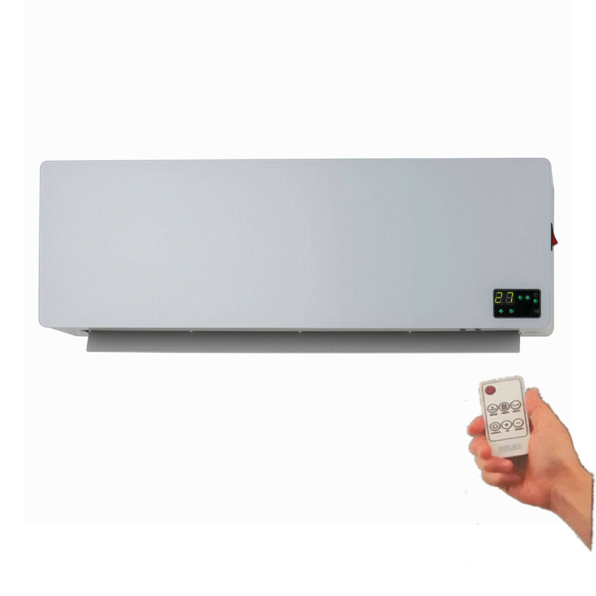 Arlec CEH126 2000W Wall Mount Ceramic Heater with Remote Control