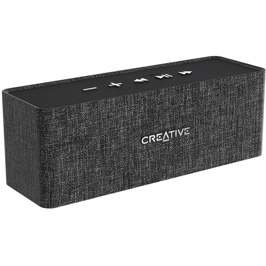 Creative Nuno Bluetooth Speaker/AUX in/Mic for Phone Calls/EDR/2 Drivers Black - TheITmart