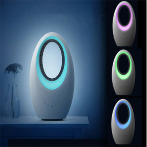 Solace Halo 40W Air Fusion Fan With Night Light/Ultra quiet/Oscillation/Timer - TheITmart