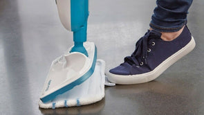 BLACK+DECKER 1300W 5 in Steam-Mop/ 350mL Water Tank Plenty of Steam/25Sec Heatup - TheITmart